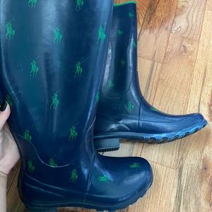 Polo rain boots